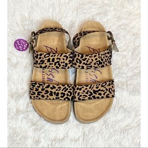 Cheetah Print Sandals